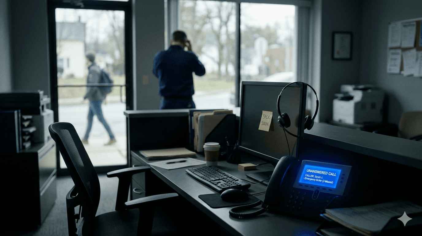 What Happens to Your Business When Your Receptionist Calls in Sick